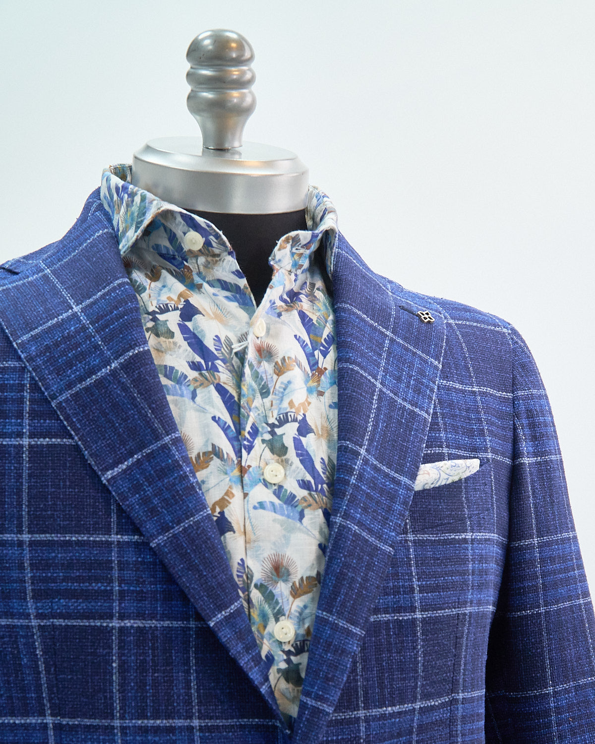 Tagliatore Plaid Check Blazer