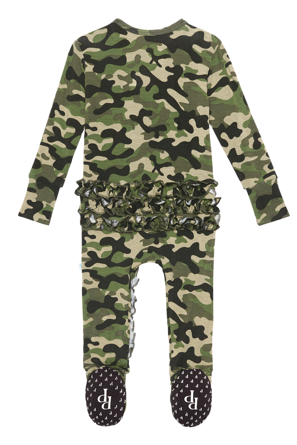 Cadet Ruffled Zipper Footie