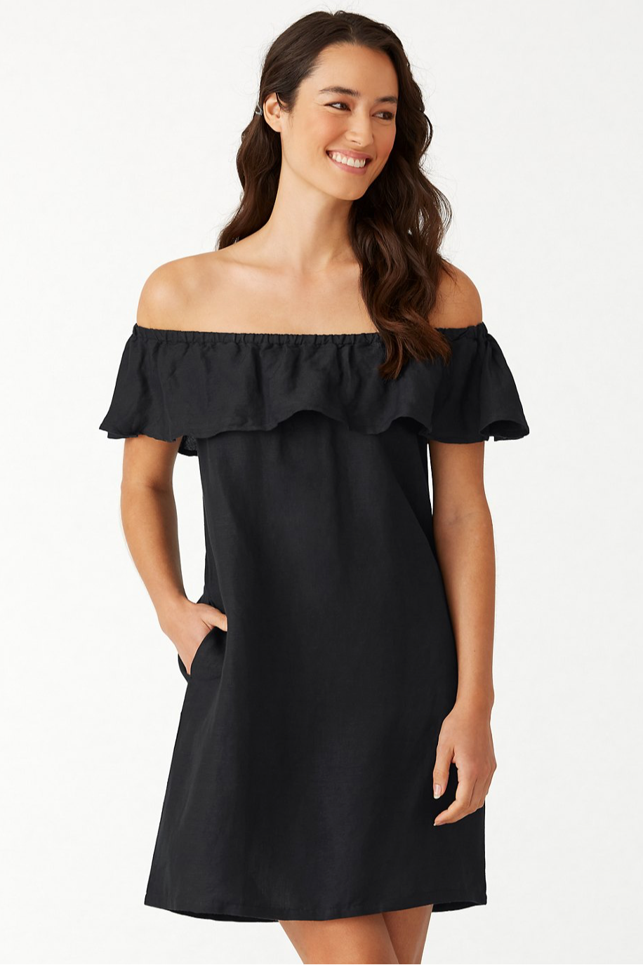 St. Lucia Linen Dress/Cover-Up