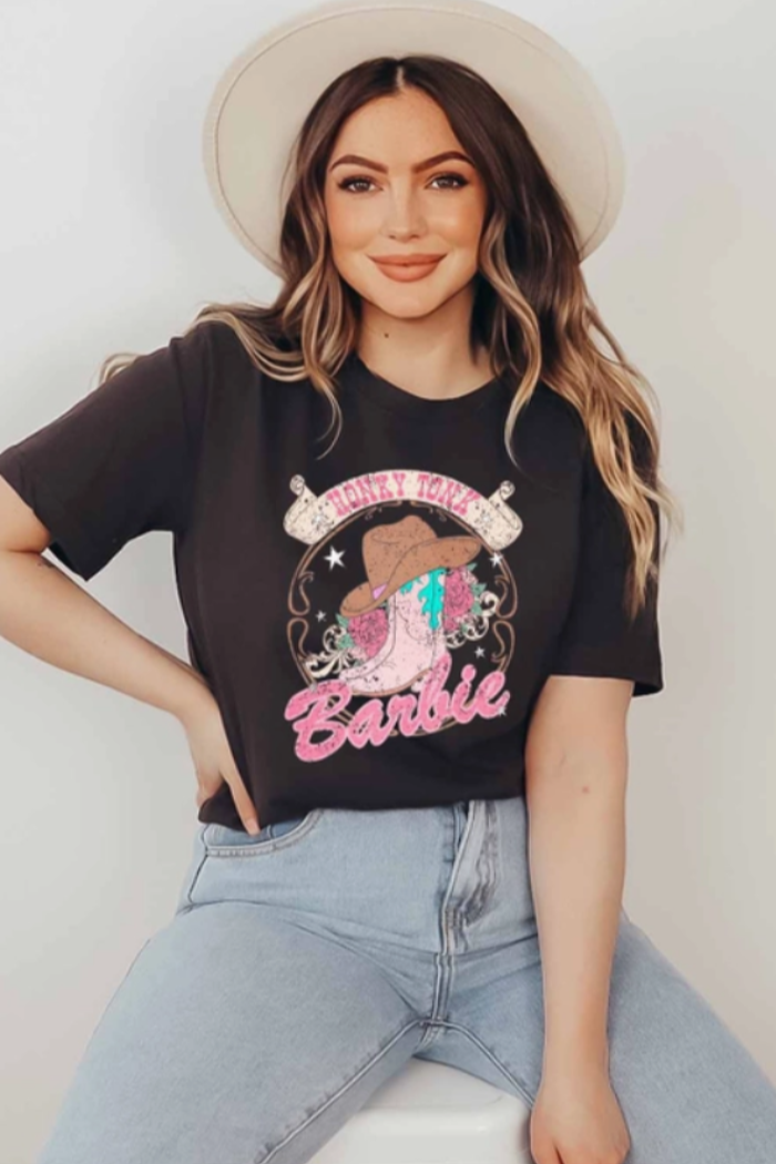 Western Barbie Graphic Tee