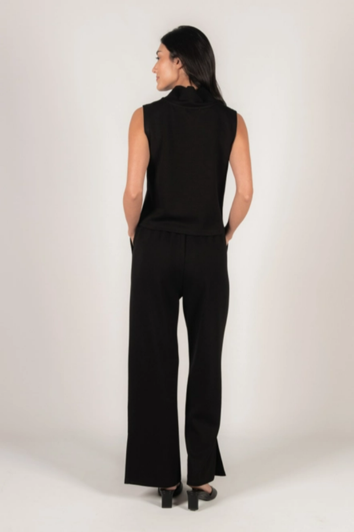Scuba Modal Cowl Neck Sleeveless Top