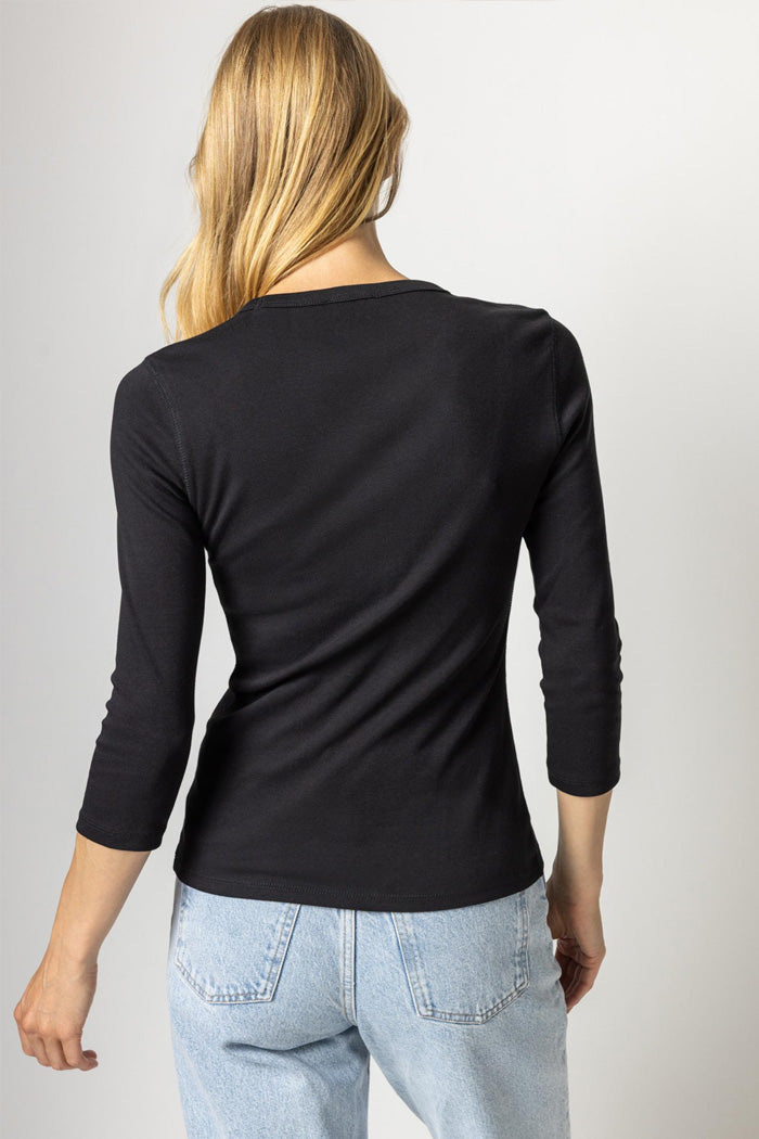 3/4 Sleeve Crew