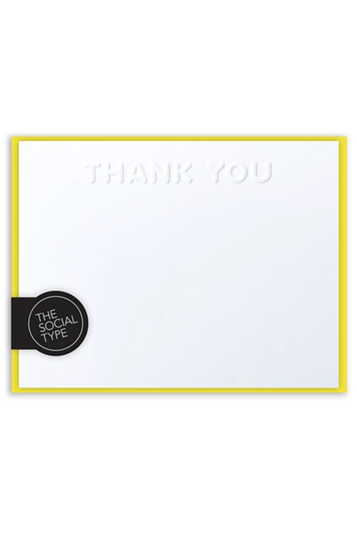 Thank You Flat Card Set