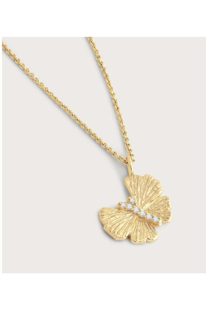 BUTTERFLY GOLD NECKLACE