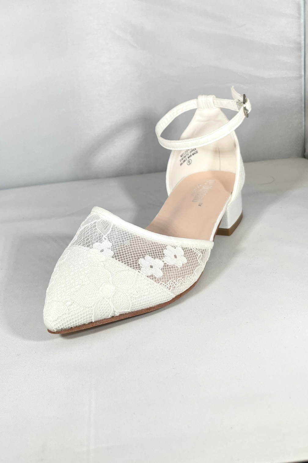 White Lace Shoe
