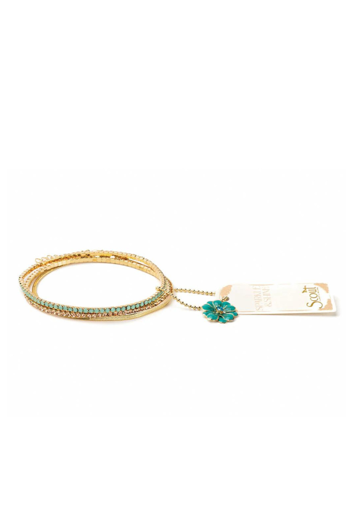 Sparkle & Shine Rhinestone Bracelet Trio