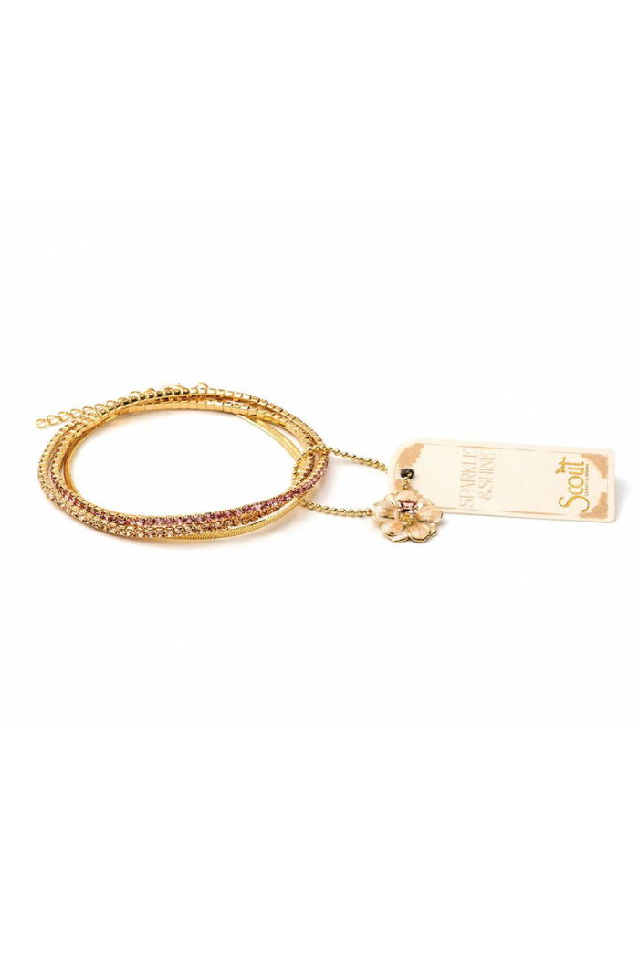Sparkle & Shine Rhinestone Bracelet Trio