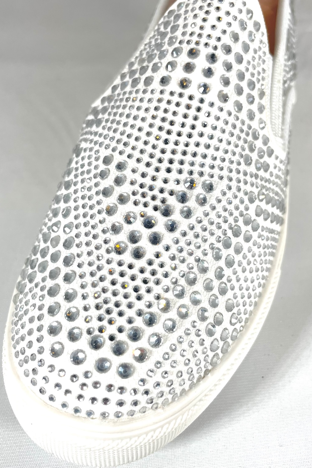 White Sparkle Sneaker