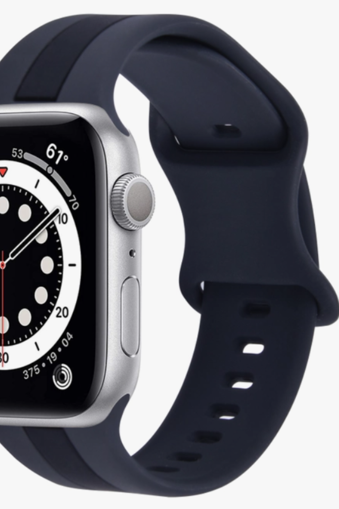Apple Watch Silicone Band With Bee Charm Stud