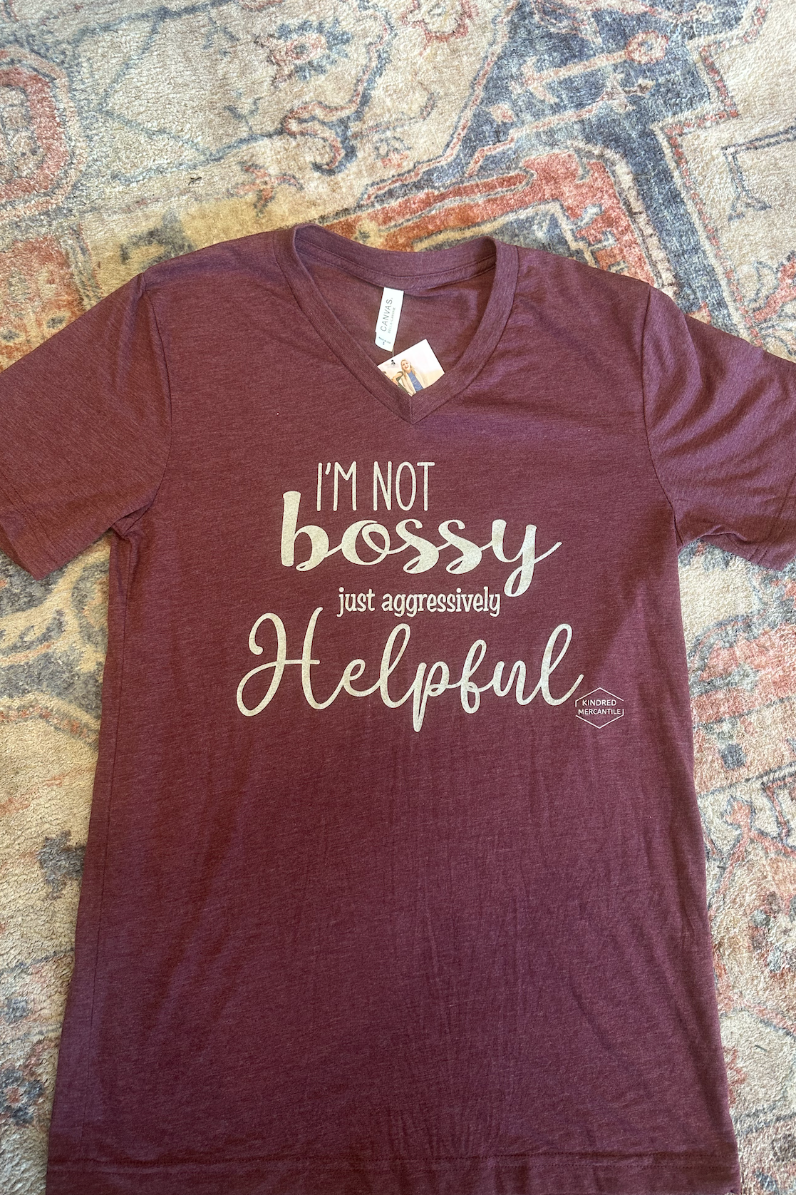 Not Bossy Just Helpful tee