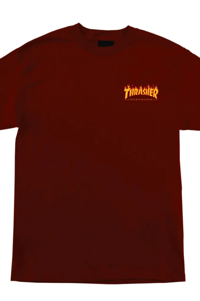 Thrasher Flame Dot SS Heavyweight T-Shirt