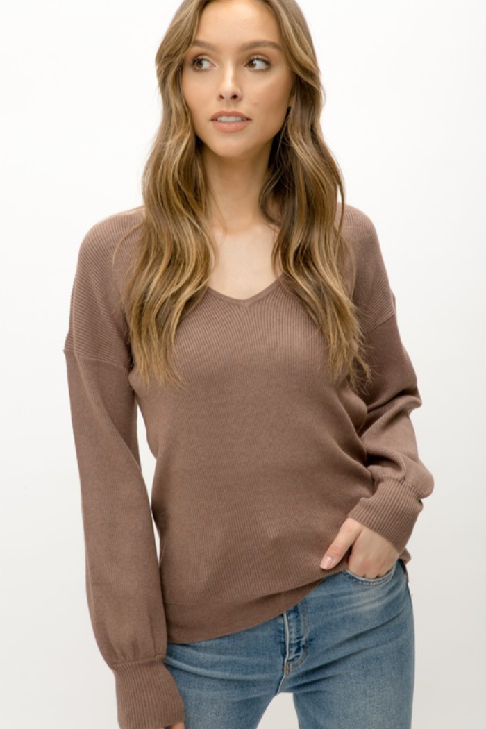 V Neck Sweater