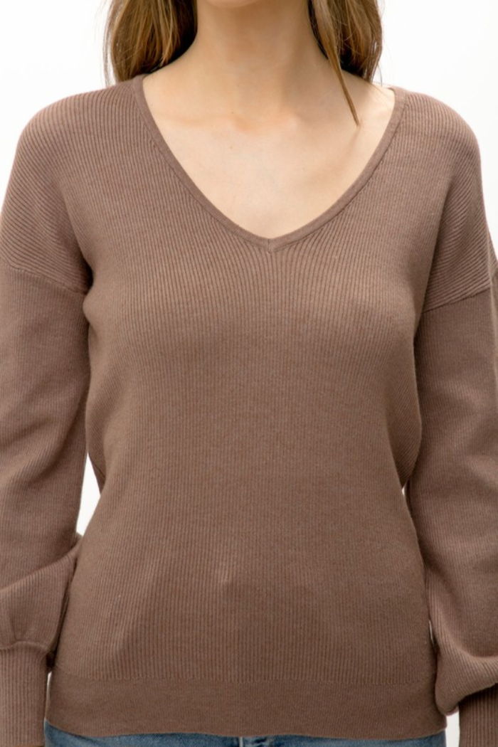 V Neck Sweater
