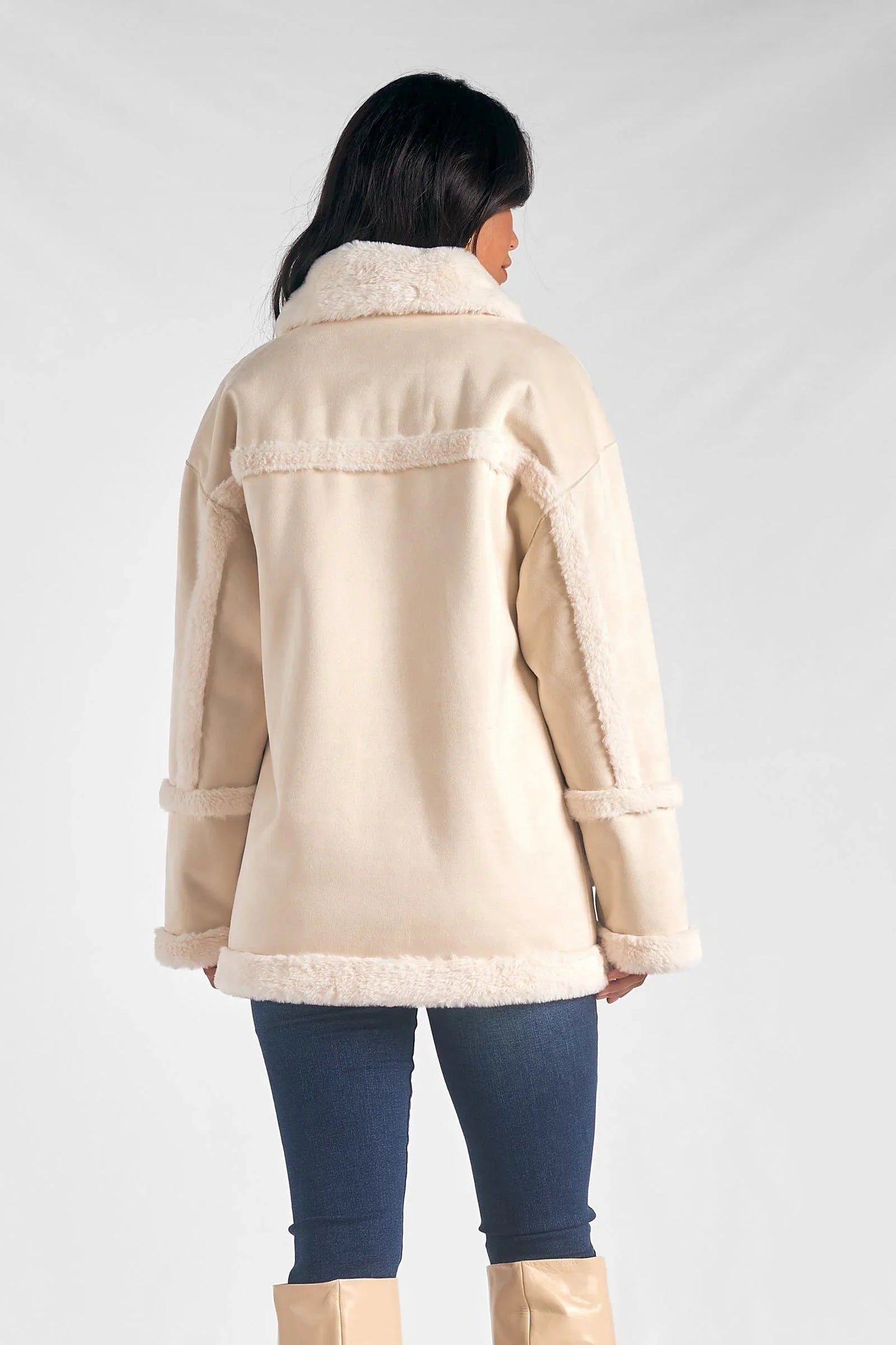 3/4 Sherpa Jacket