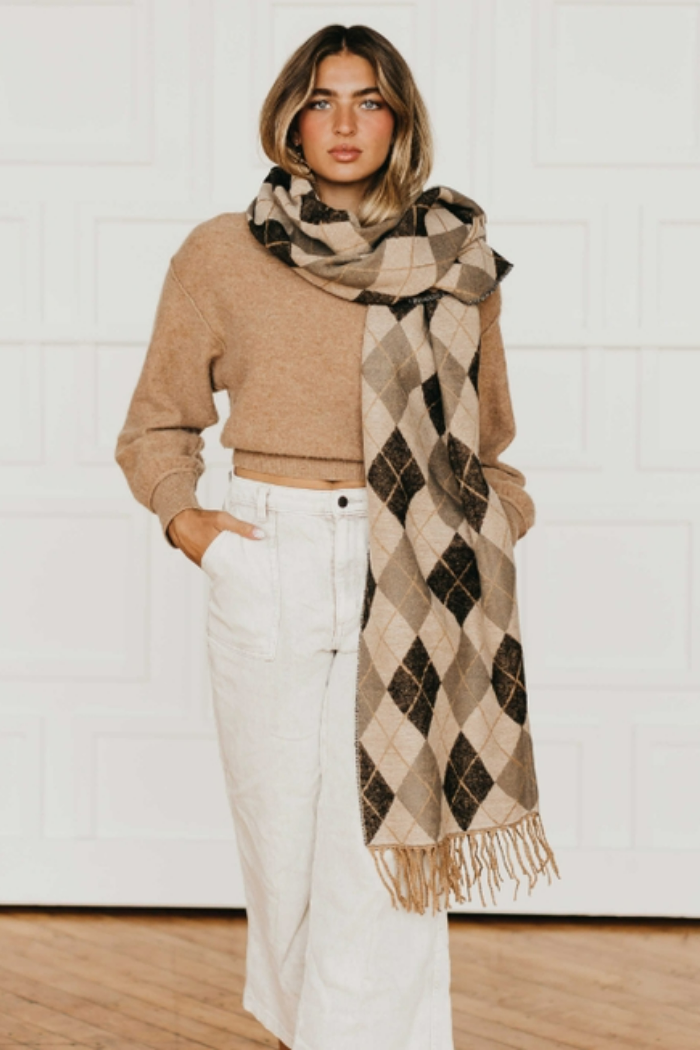 Always classy Argyle Plaid Scarf