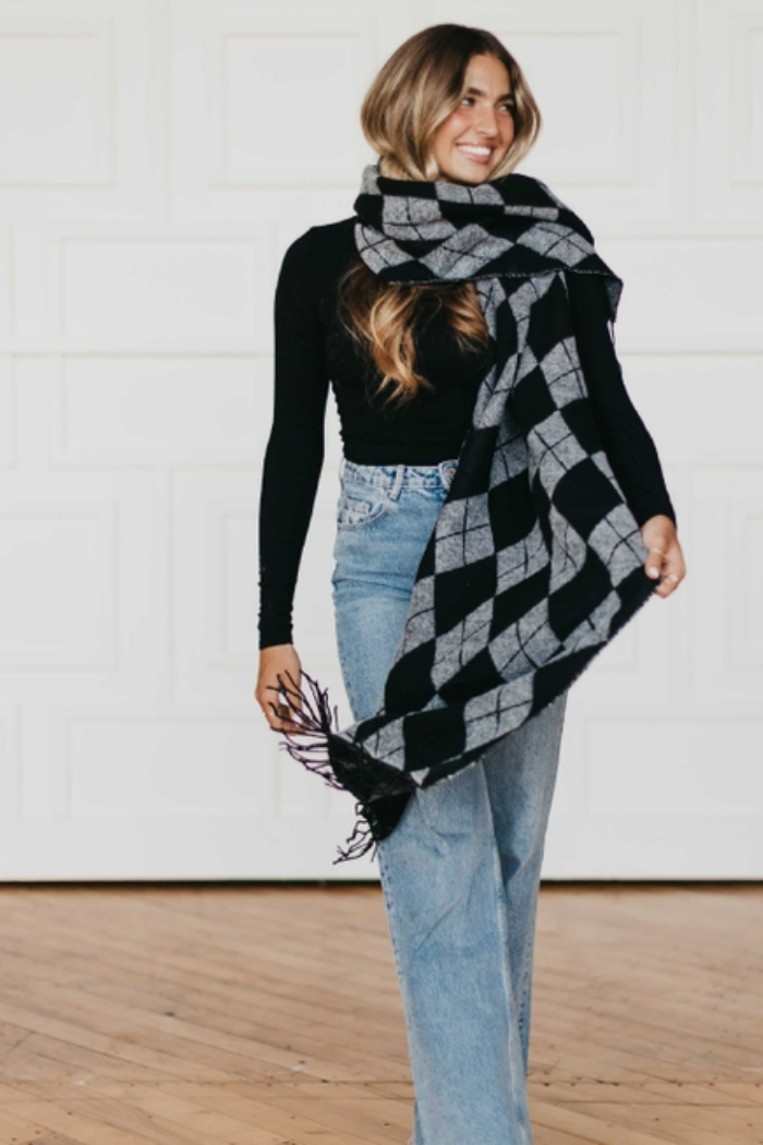 Always classy Argyle Plaid Scarf