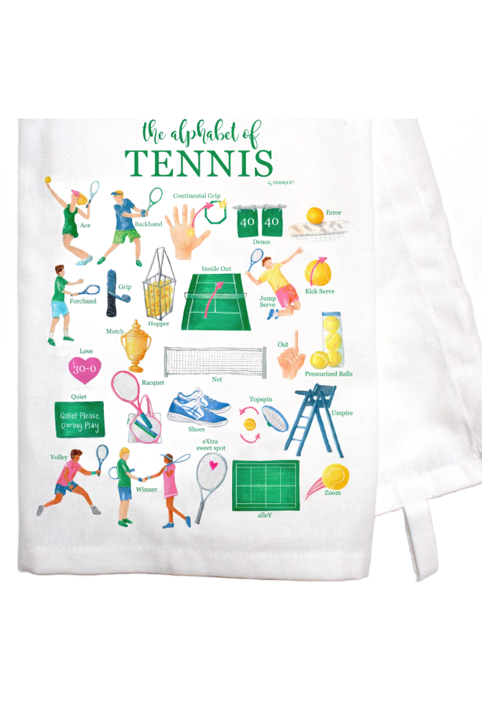 ALPHABET BAR TOWEL