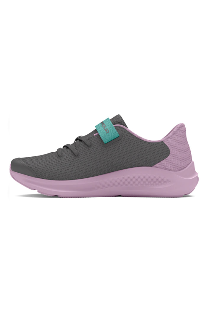 Under Armour Girls' Pre-School UA Pursuit 3 AC Big Logo Running Shoes