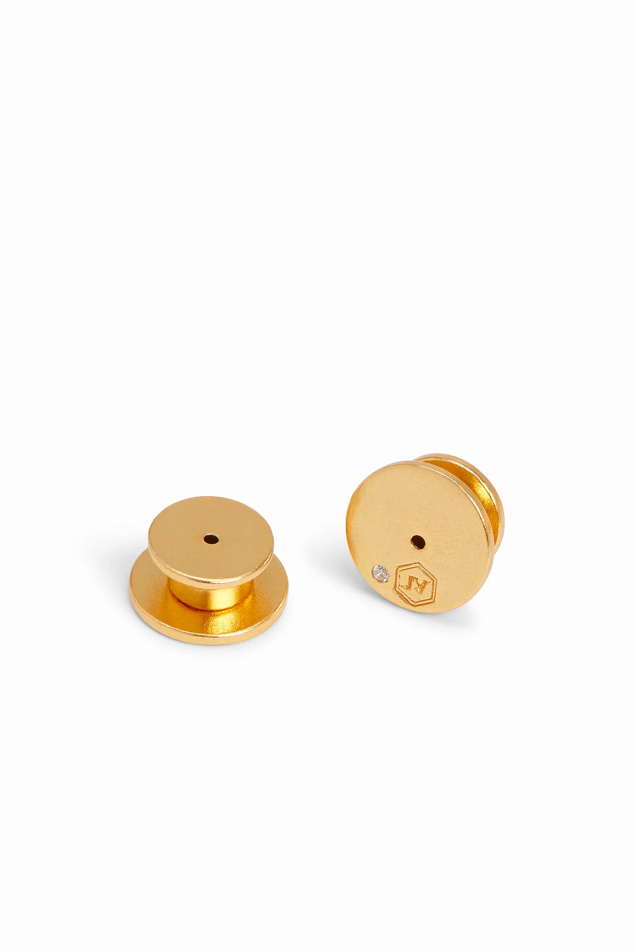 Tudor Stud Earrings-Pierced
