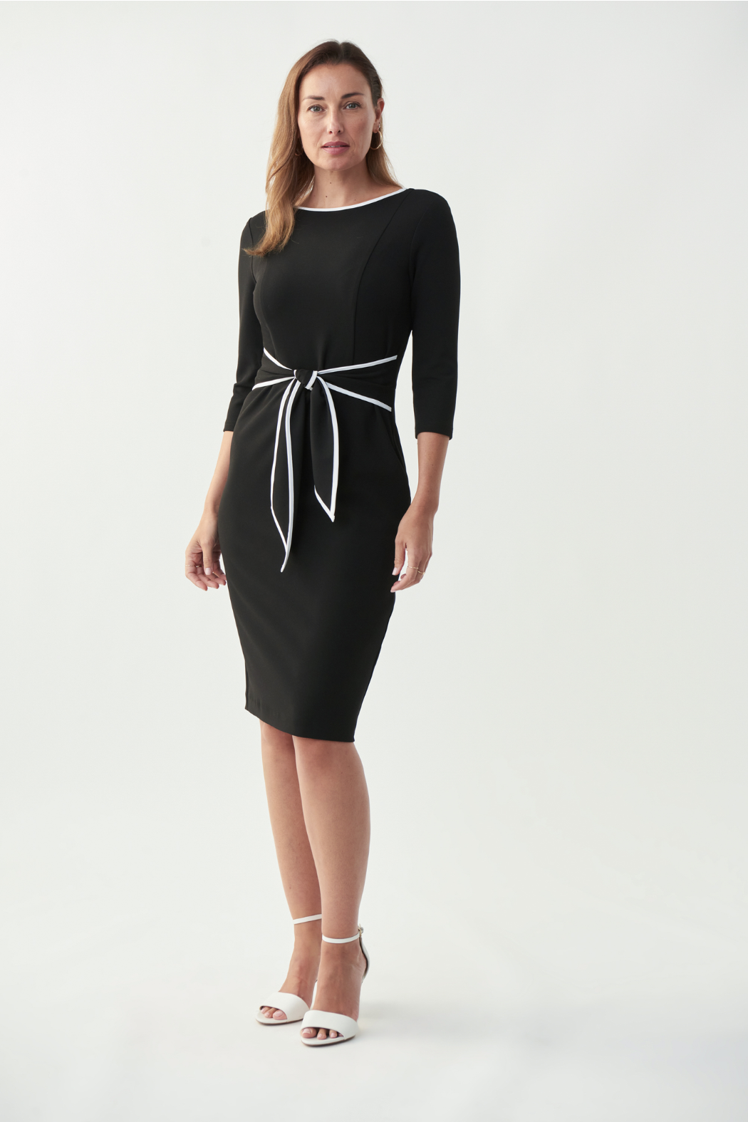 Scuba Crepe Sheath Dress