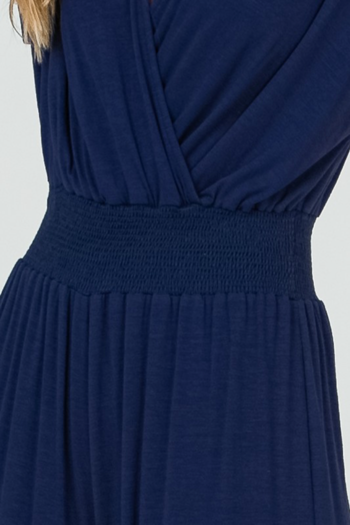 V Neck Jumpsuit