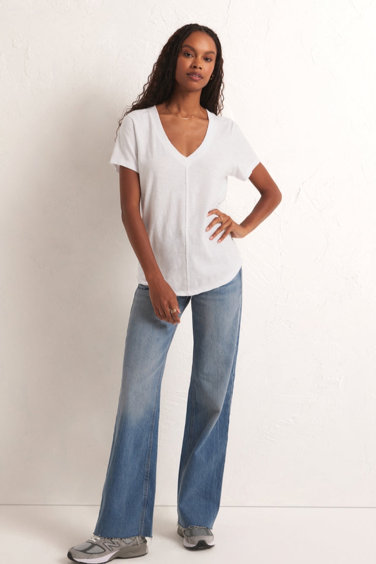 Asher V-neck Tee
