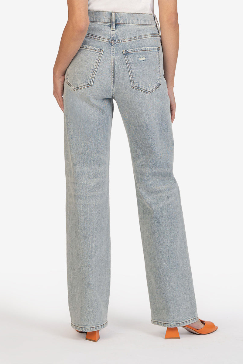 Sienna High Rise Wide Leg- Dedication Wash