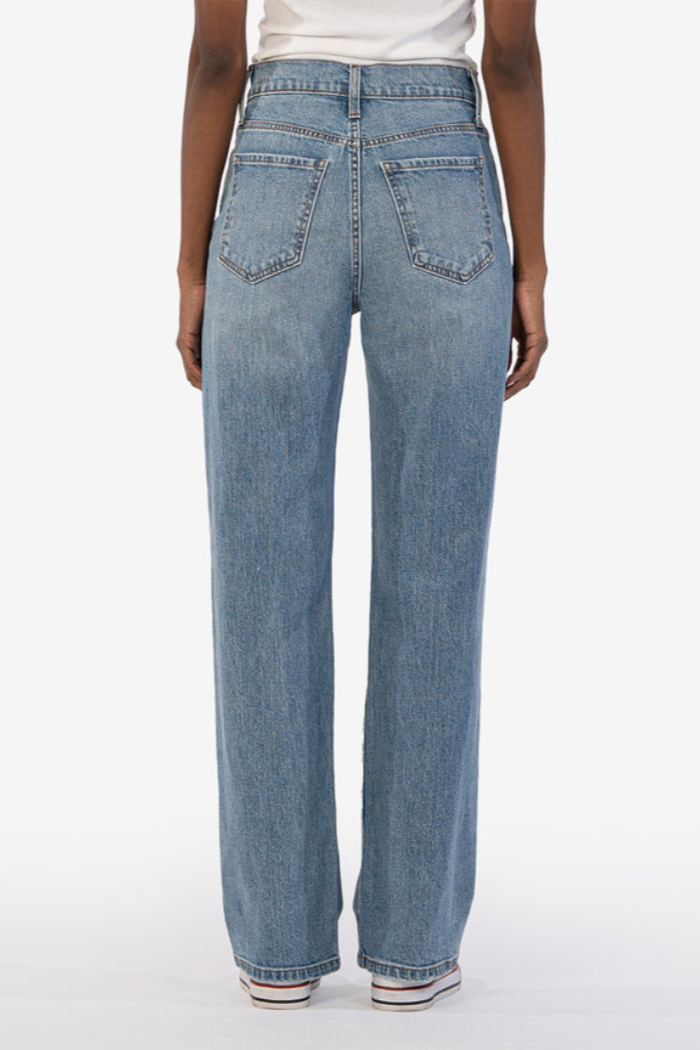 Sienna High Rise Wide Leg- Formed Medium Wash