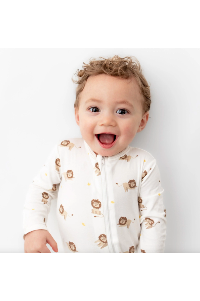 BAMBOO ZIPPERED FOOTIE