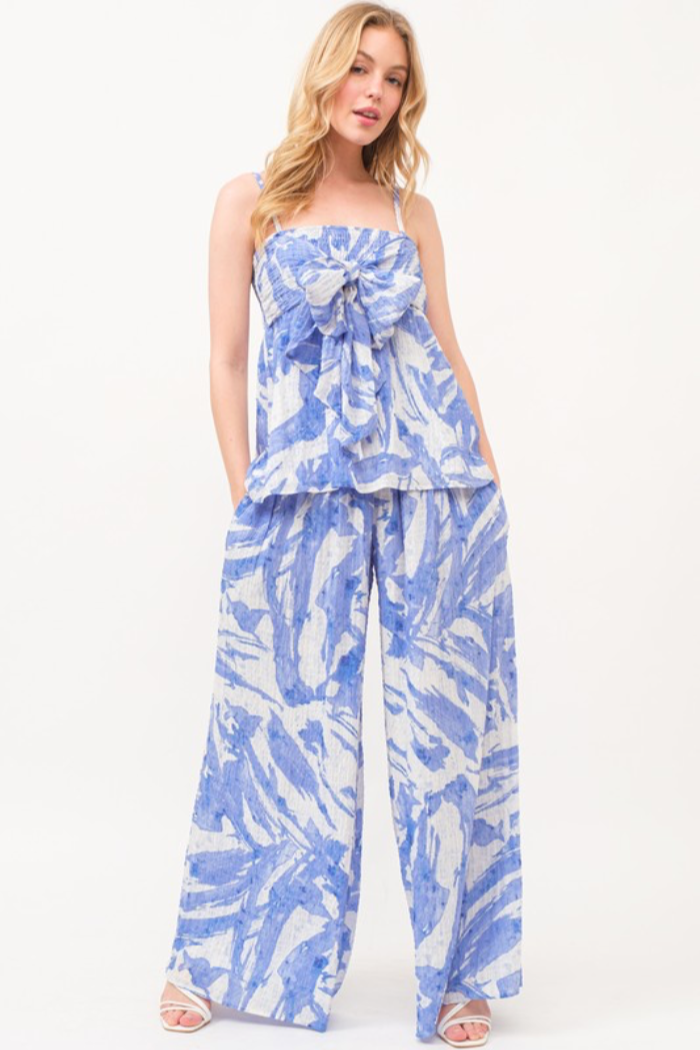 Abstract Wide Leg