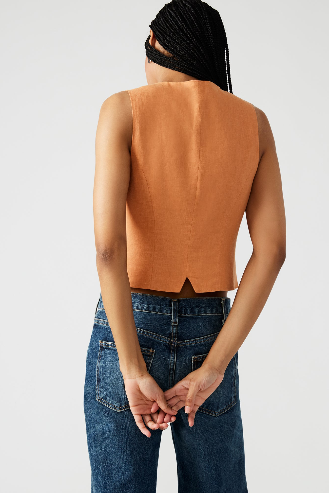 Selene Vest - Caramel