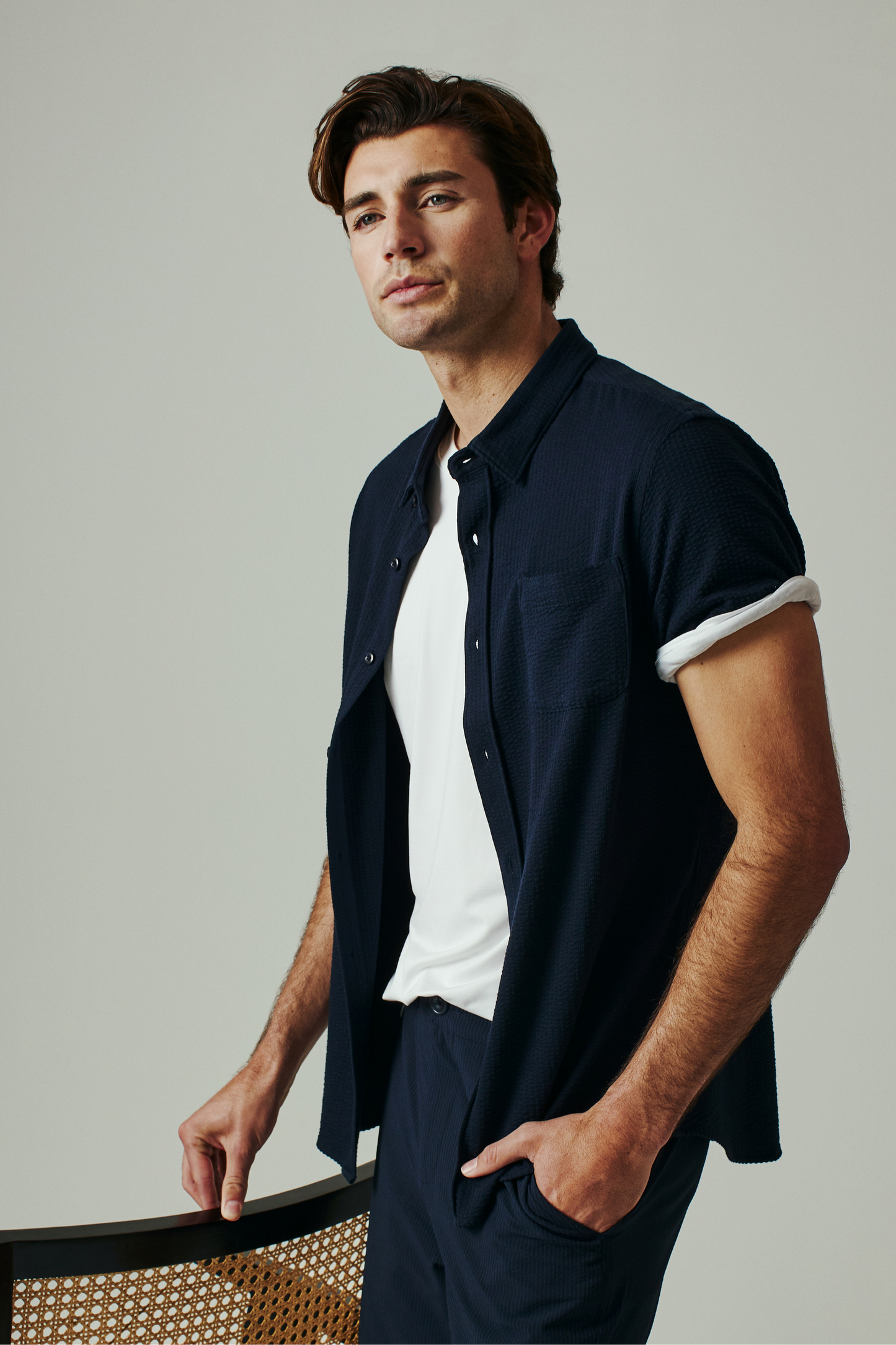 Bennet Short Sleeve Shirt - Navy