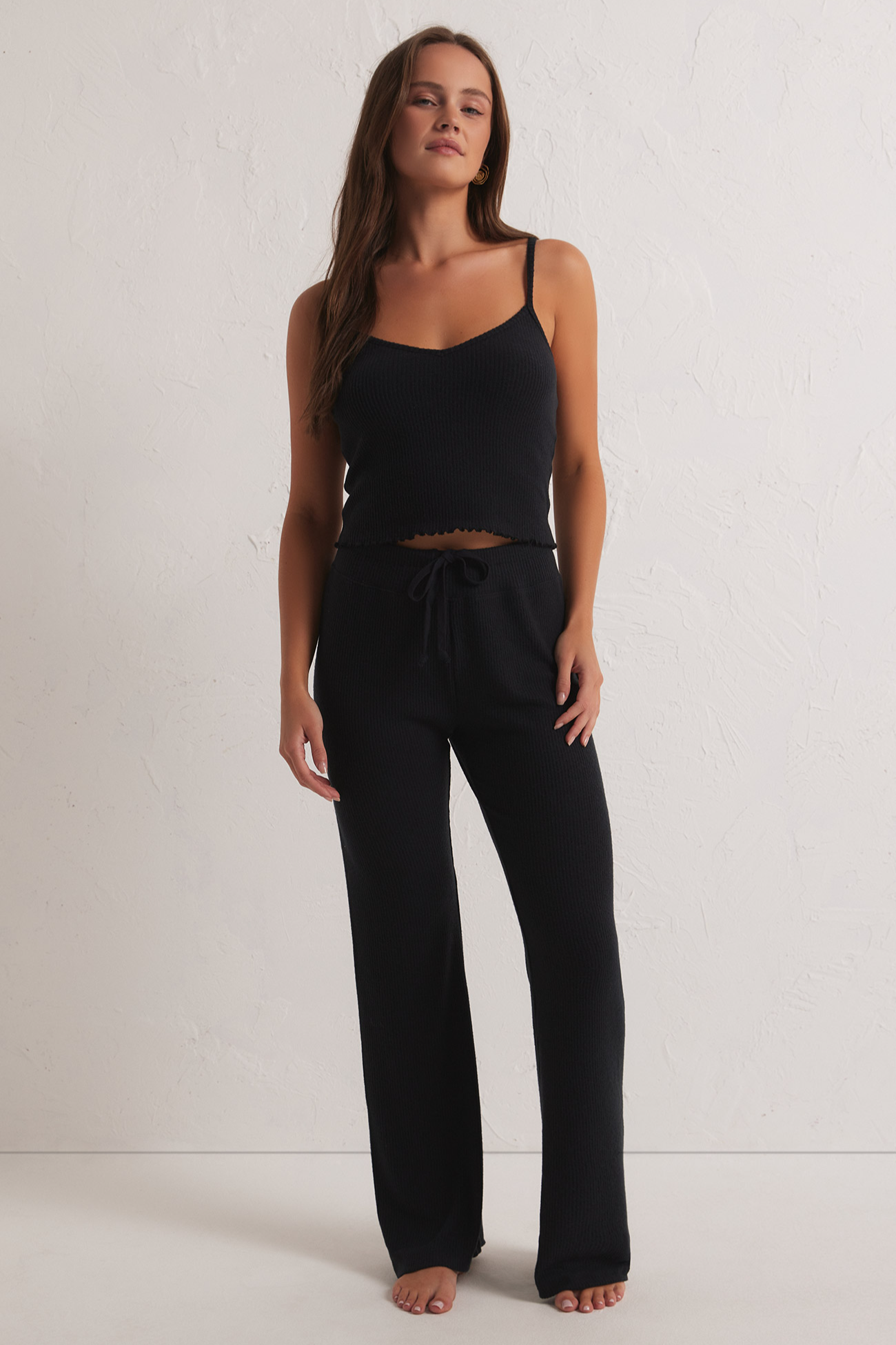 Beach Walk Rib Flare Pant