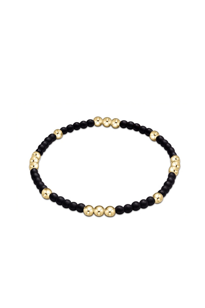 Worthy Pattern 3MM Bead Bracelet