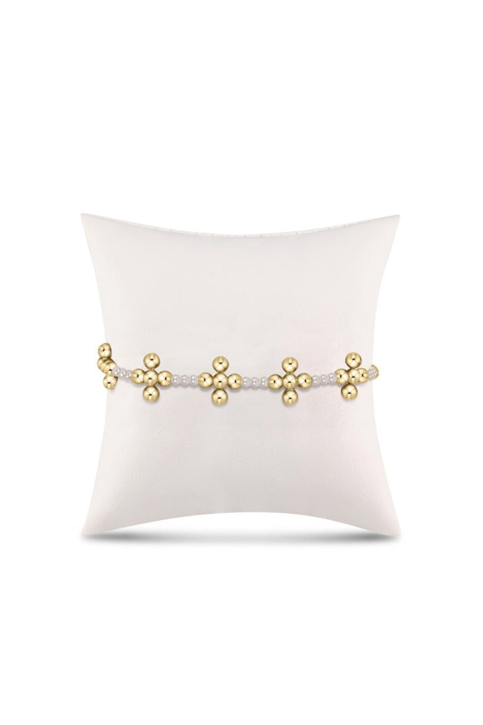 Signature Cross Sincerity 3MM Pearl Bracelet