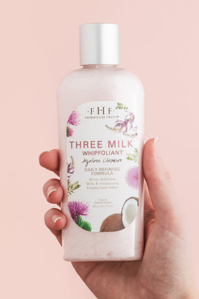 Three Milk™ Whipfoliant™ Ageless Cleanser 6 oz