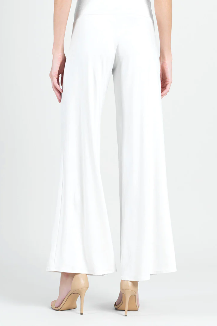 Silky Crushed Knit Palazzo Pant