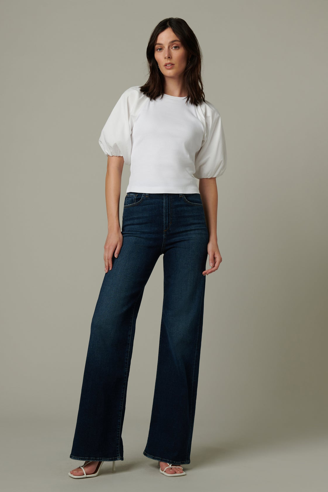 The Lila Top - Optic White