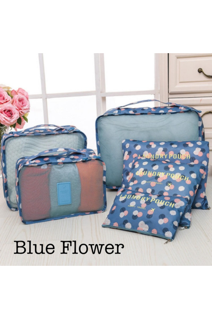 6 Piece Travel Organizer