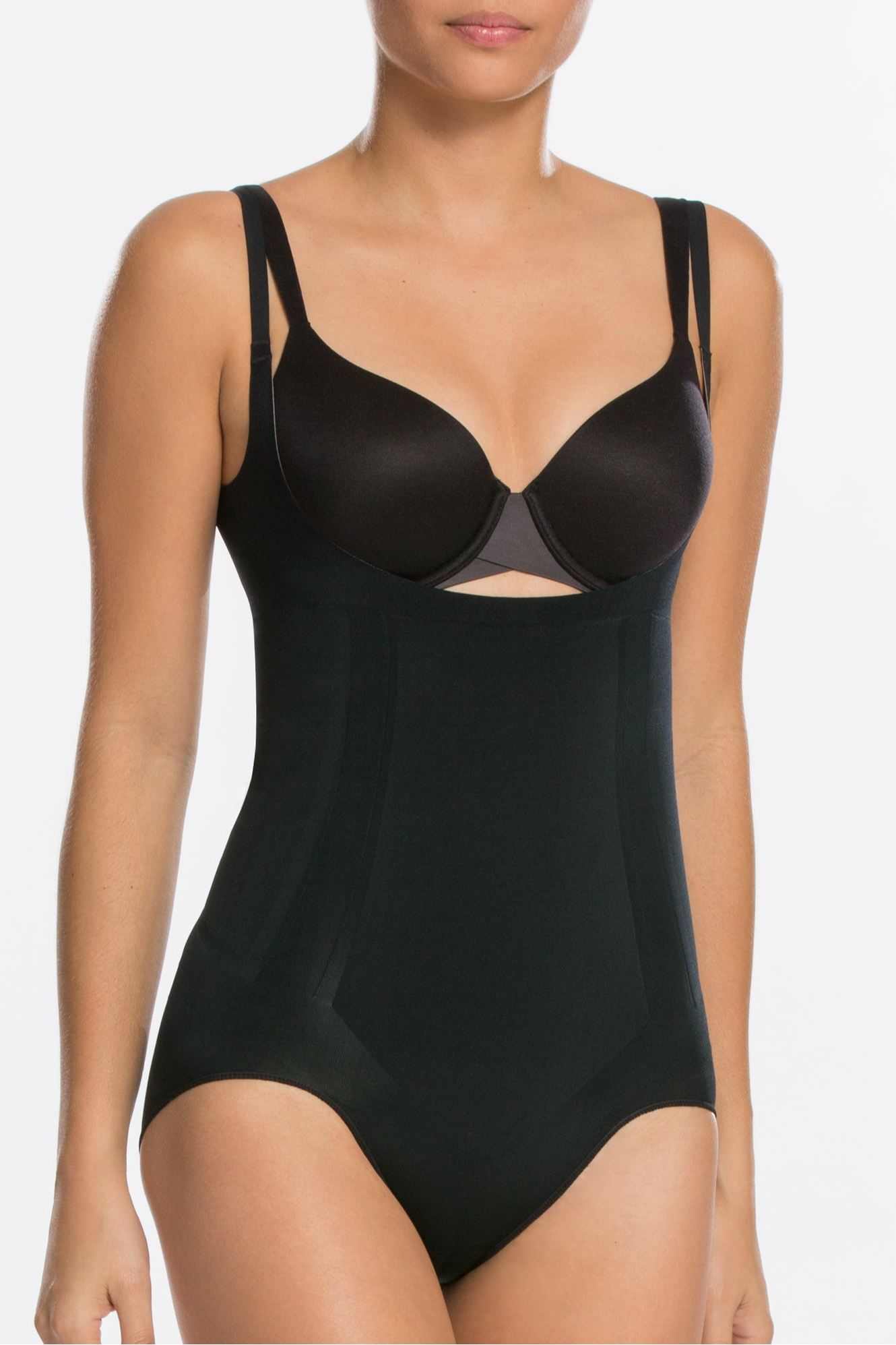 OnCore Open-Bust Panty Bodysuit