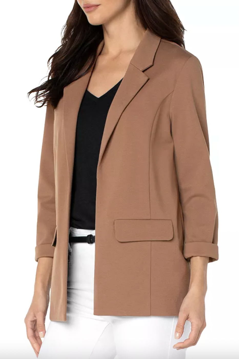 Boyfriend Blazer W/ Princess Darts - Maple