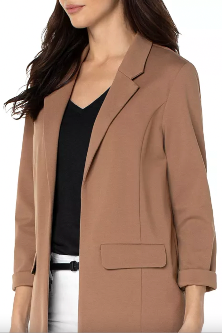 Boyfriend Blazer W/ Princess Darts - Maple