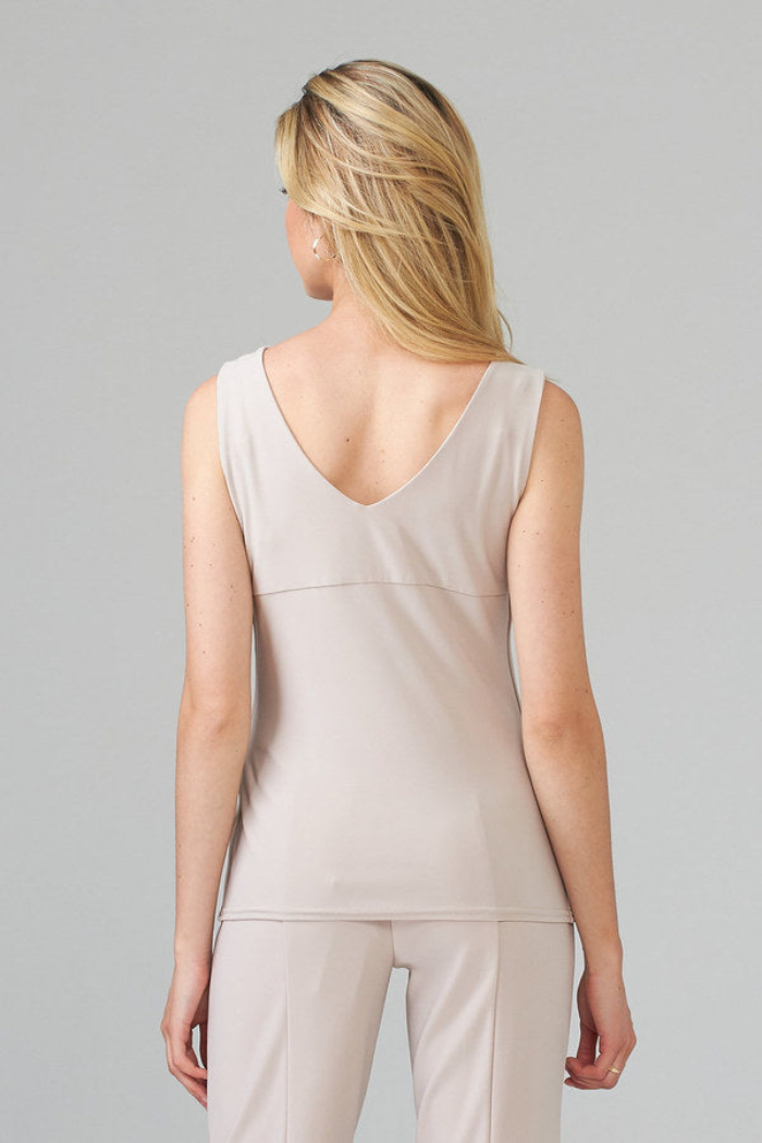 V-Neck Tank - Moonstone 201546