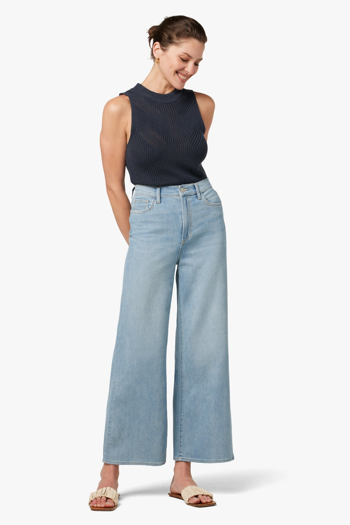 The Mia High Rise Wide Ankle- Admiration
