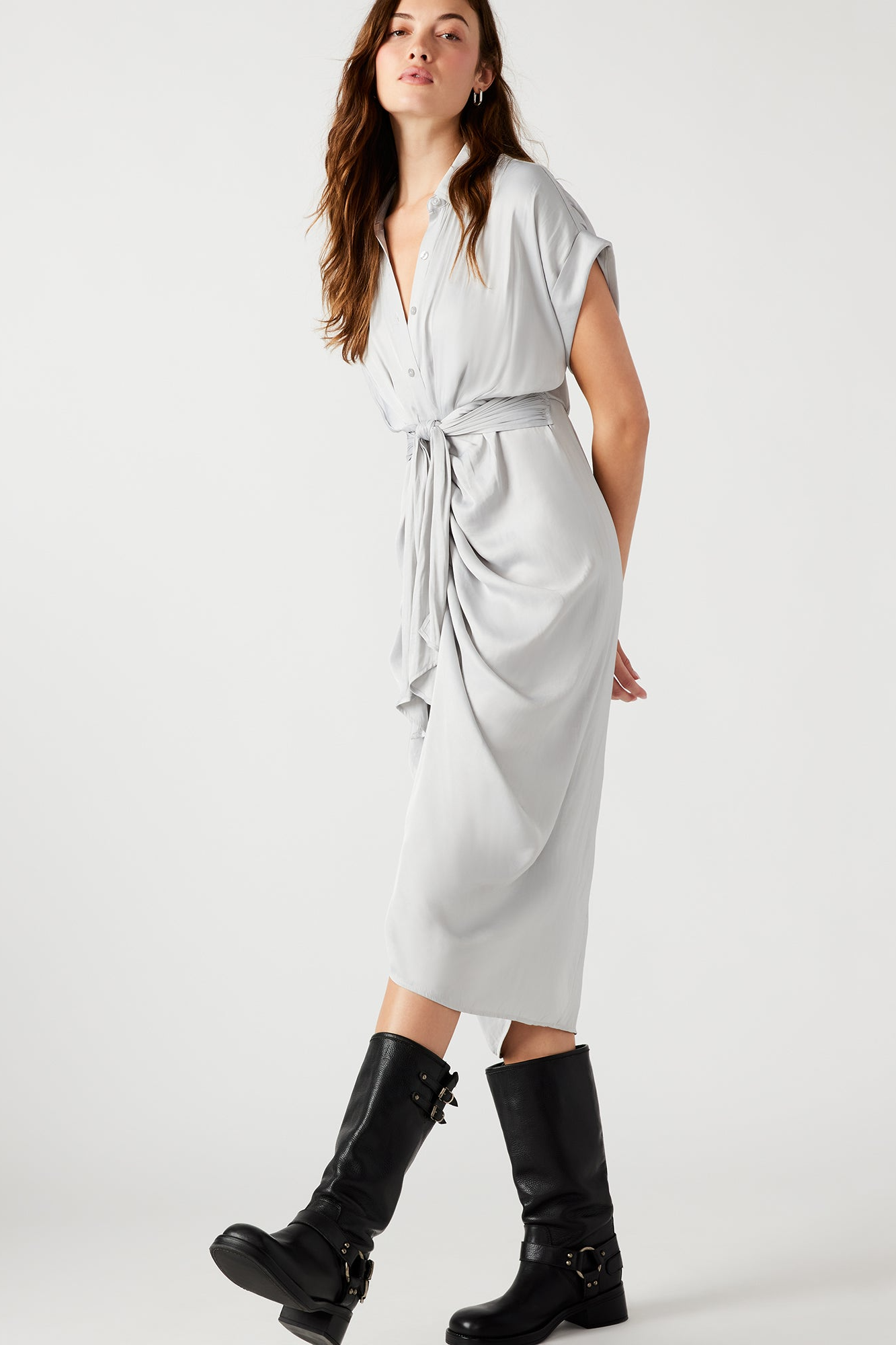 Tori Dress - Silver