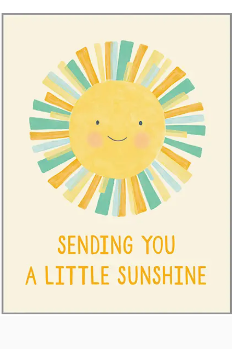 Sending Sunshine Greeting Card