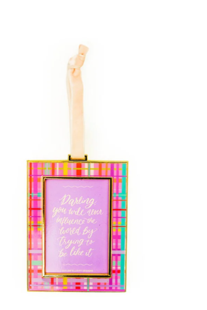 Tartan Plaid Ornament
