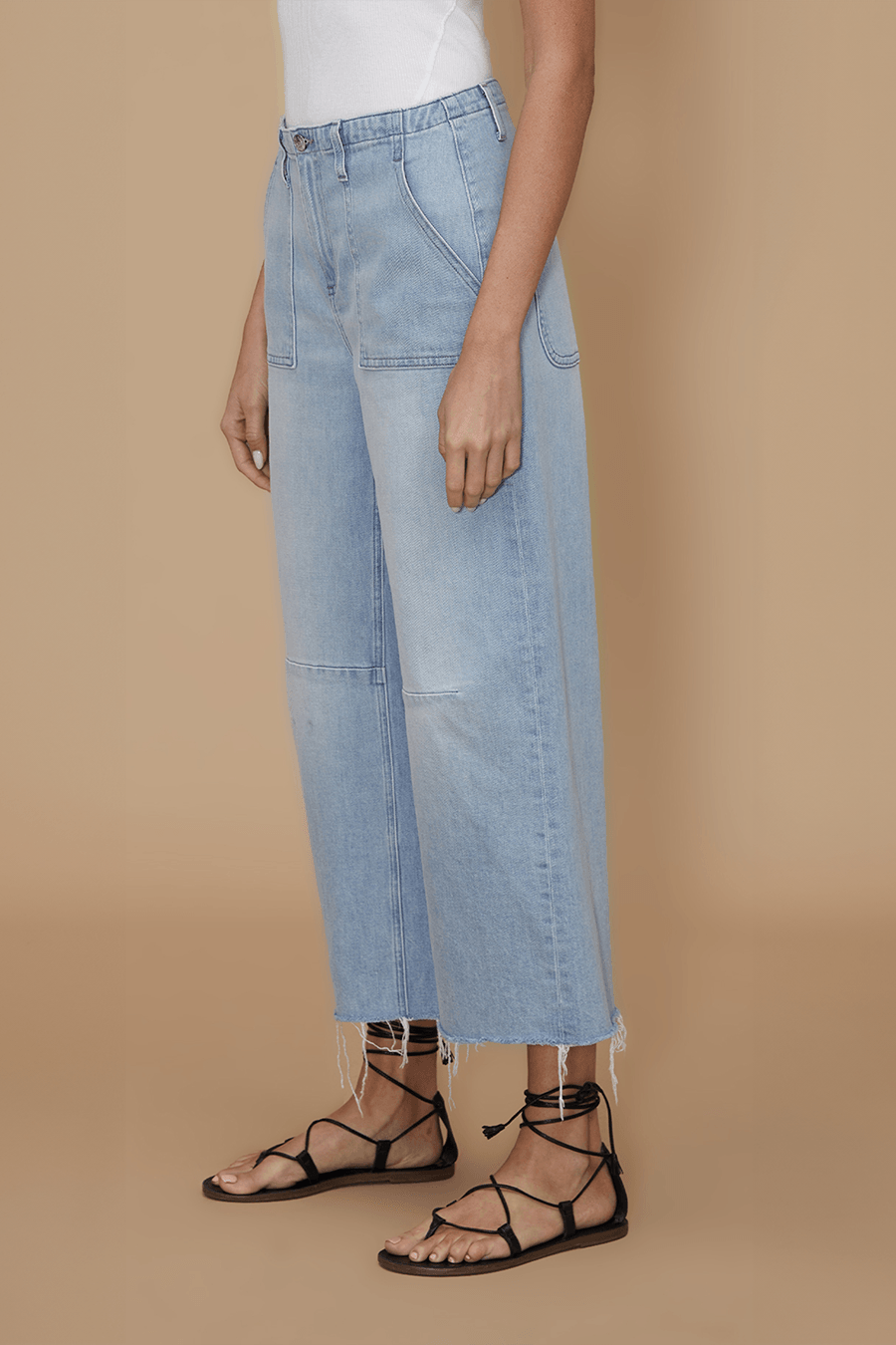 Utility Barrel Jean- Birdie