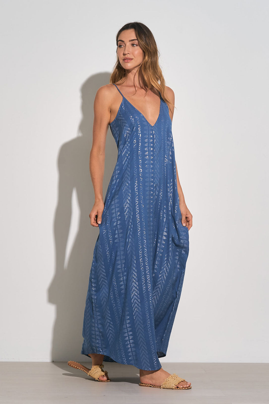 Arrow Print Spaghetti Strap