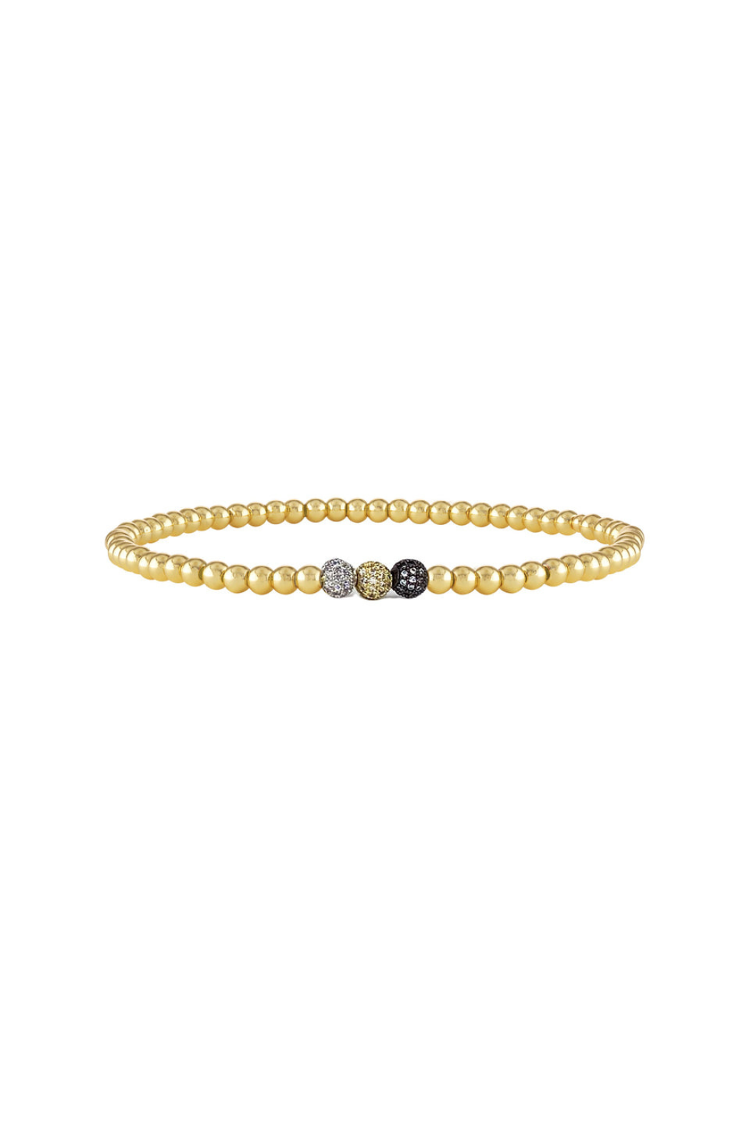 Triple Pave Ankle Bracelet